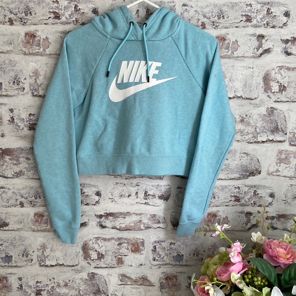 Nike Crop Sweatshirt Size Small - Picture 1 of 5